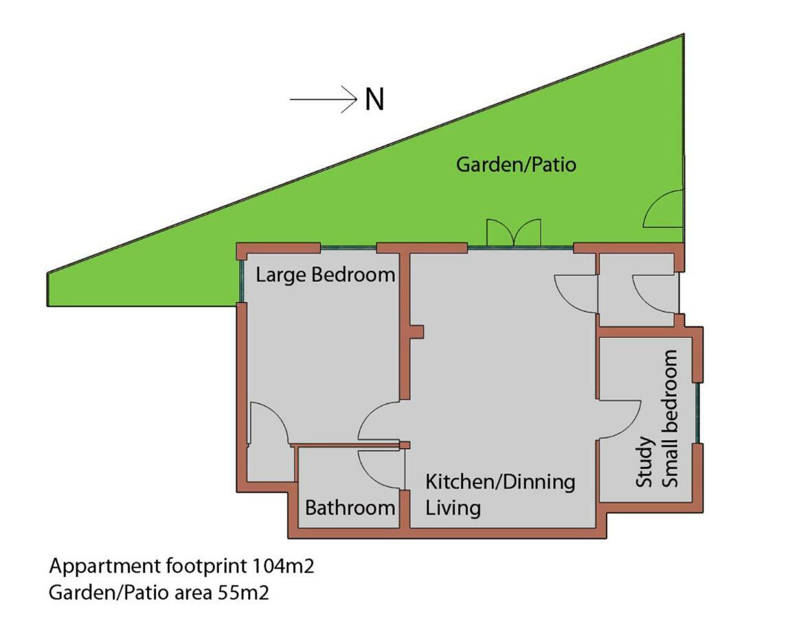 Ferienwohnung An Entire 2Bed, Headington, Oxford Exterior foto